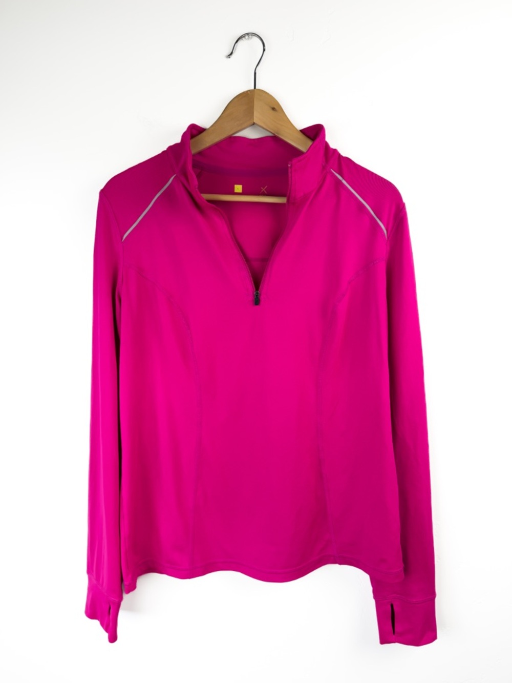 Xersion Hot Pink Quarter Zip Athletic Pullover Size L